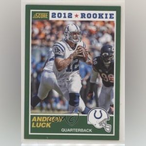 2012 panini football card 
Andrew luck rookie card